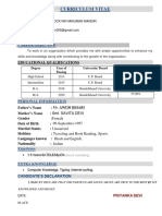 Curriculum Vitae Pri