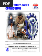 CBC - Shielded Metal Arc Welding NC II