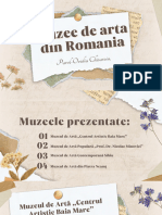 Muzee de Arta Din Romania