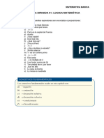 Practicando Logica Matematica