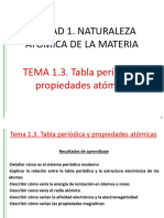 1.3. Tabla Periódica y Propiedades Atómicas