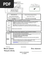 4° MODELO AGENDA SEMANAL Mayo 27 - 31