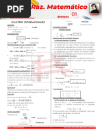 Raz. Matemático - Tema #01