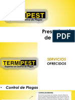 TERMIPEST - Presentación de Servicios