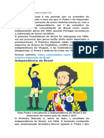 As Disputas Políticas No Primeiro Reinado 8 Ano