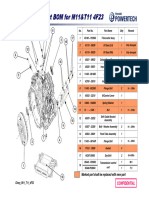 Chery 4F23 As BOM PART MANUAL 2page Revised 091208