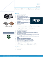 Dual Channel Transceiver IC For SIO and IO-Link Sensor Applications