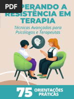 Ebook Superando A Resistencia em Terapia Tecnicas Avancadas para Psicologos e Terapeutas