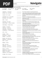 Navigate Intermediate Wordlist Unit 6