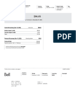 Canada Mobile Phone Bill