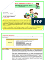 Iii Ciclo - Programación de Reforzamiento 2024