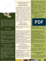 Folder Plantas Medicinais e Fitoterapica