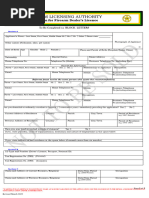 FORM 5 - FLA-202 - Application For Firearm Commercial Licences - Dealers - 1