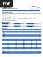 DLA224 Series Technical Data Sheet