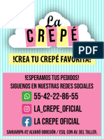 Carta La Crepe Noviembre