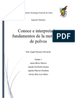 Conoce e Interpreta Los Fundamentos de La Metalurgia de Polvos