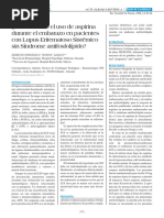 ¿Está Indicado El Uso de Aspirina Durante El Embarazo en Pacientes Con Lupus Eritematoso Sistémico Sin Síndrome Antifosfolípido?