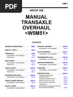 Manual Transaxle Overhaul : Group 22B