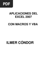 Manual de Programacion de Macros en Excel