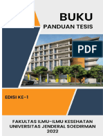 Buku Panduan Tesis 2022 Edisi 1 FIKes Unsoed