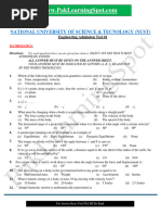 NUST Paper-01 PakLearningSpot