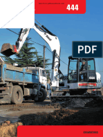 Bobcat 444 Excavator Specifications