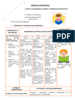 Día 3 - 22 Mayo - Com - Leemos Un Texto y Conocemos El Género y Número Del Sustantivo