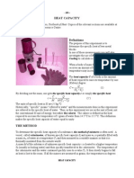 Heat Capacity: Textbook of Heat. Copies of The Relevant Sections Are Available at