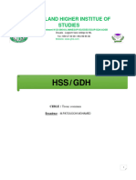 Cours HSS Et GDH - Copie