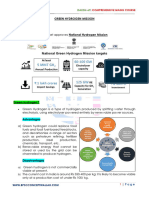 Green Hydrogen Mission: Mains Current Affairs