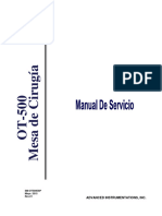 Manual de Servicio OT-500