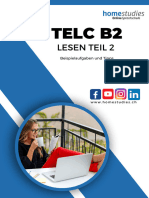 Telc B2 Lesen Teil 2