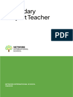 Secondary Subject Teacher JD 160223