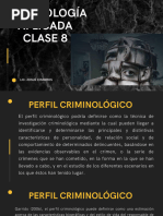 Criminología Aplicada-Clase 8