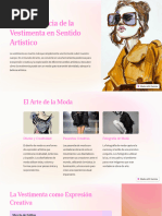 La Importancia de La Vestimenta en Sentido Artistico