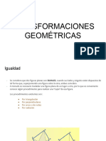 Transformaciones Geométricas