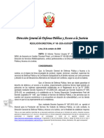 Resolución Directoral N°165 2020 JUS DGDPAJ Que Aprueba Los Lineamientos RIPA PDF