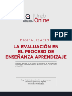 La Evaluación en El Proceso de Enseñanza Aprendizaje