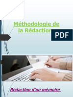 Redaction Mémoire