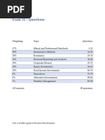 CFA1 Mock Exam 4 Questions-1610732829737