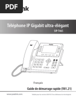 Yealink SIP-T46S Quick Start Guide V81 21 French