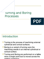 Turning and Boring Processes