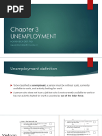 Ch3. Unemployment