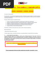 ? Semana 11 - Tema 01 Tarea - Tarea Académica 2 Organizador Gráfico, Esquema Producción y Versión Borrador (Terminado Nota 20 - )