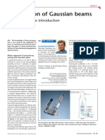 Laser Technik Journal - 2007 - Hornberg - Propagation of Gaussian Beams A Comprehensive Introduction