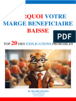 Baisse de La Marge Beneficiaire - Ex