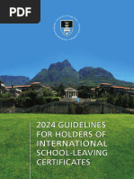 2024 Guidelines For International