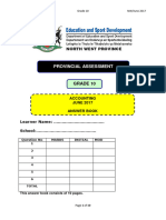 Accounting GR 10 Answer Book