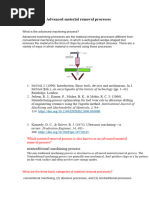 Advanced Material Removal Processes