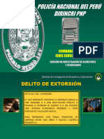 Exposicion Extorsion Divise